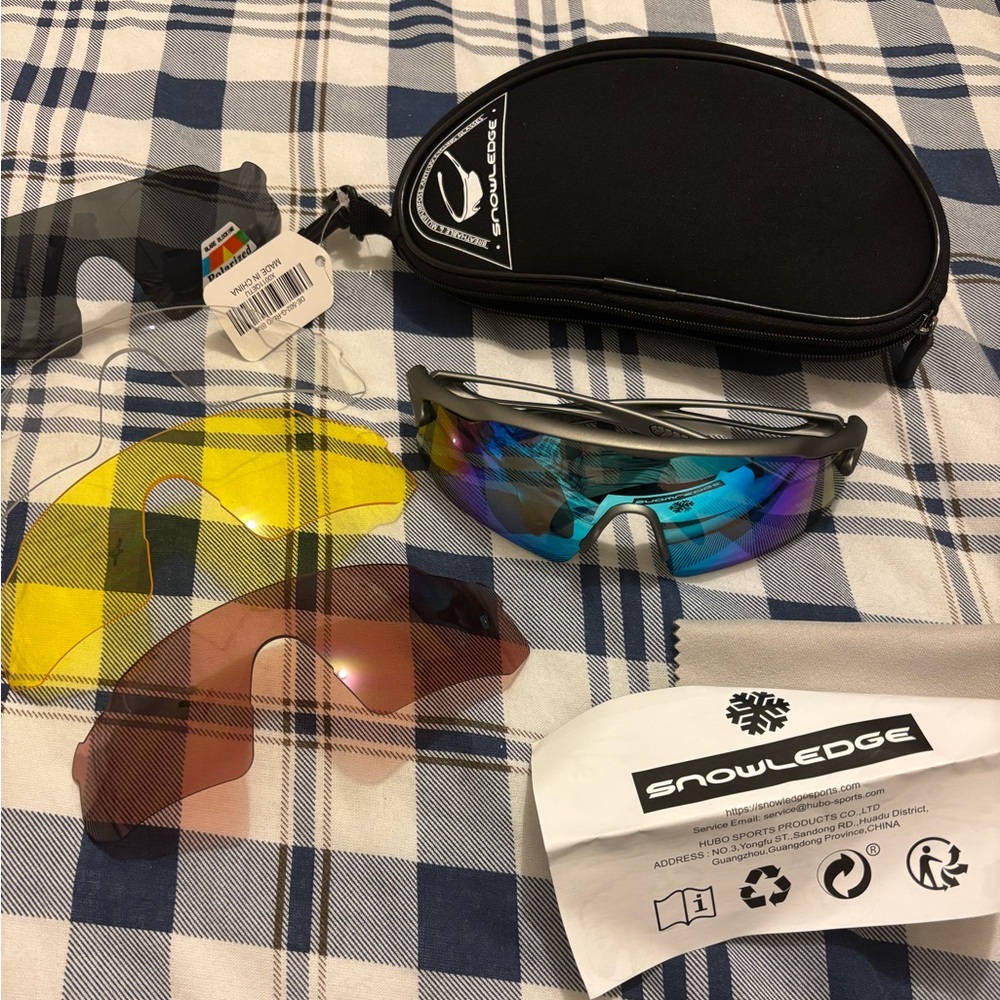Snowledge cycling sunglasses